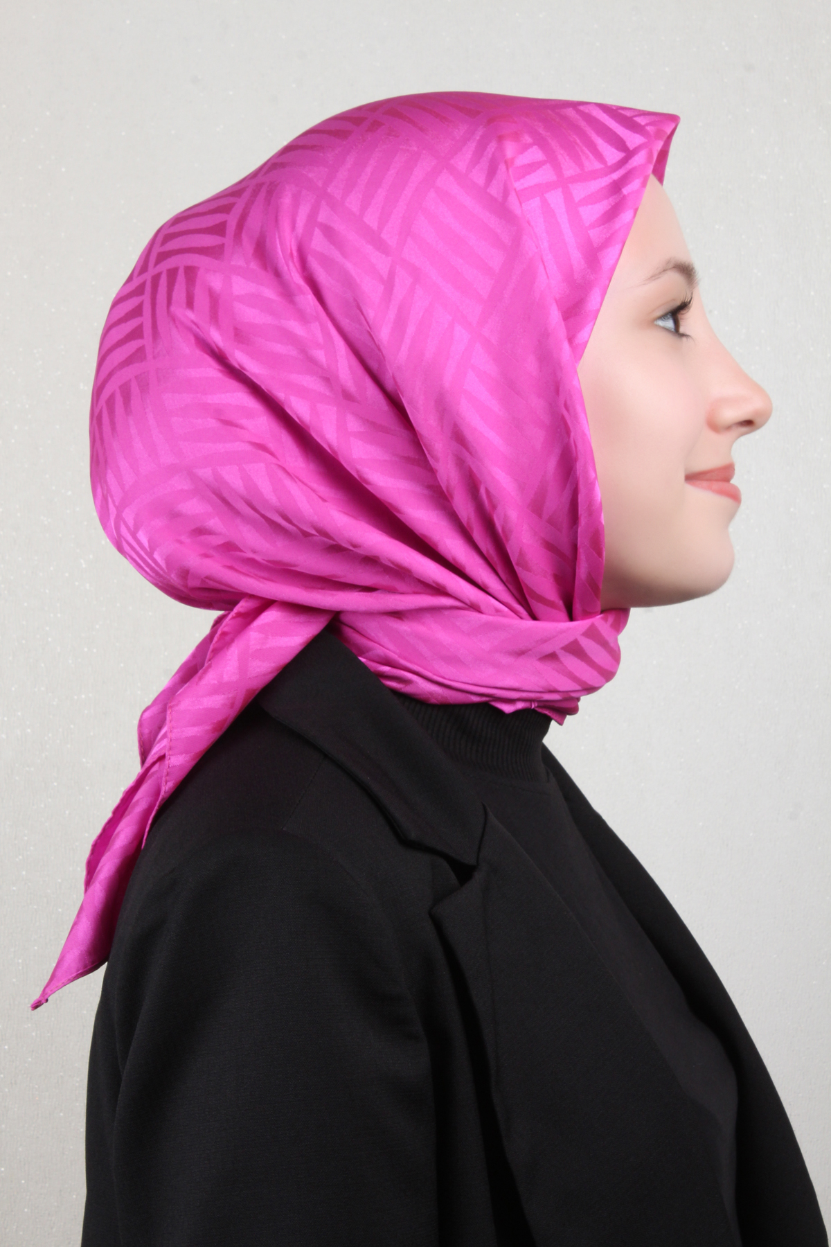 Golden Jakar Eşarp 4119-4 Şeker Pembe