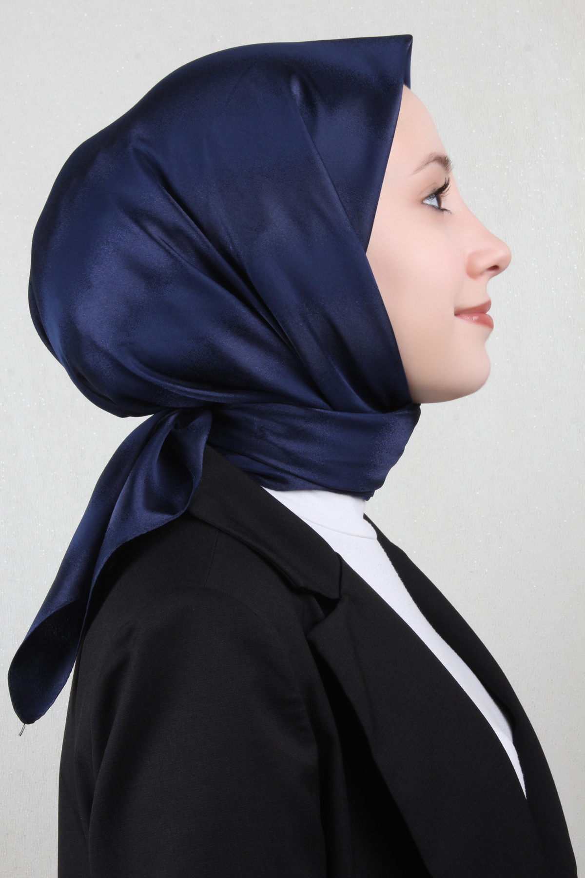 Golden Jakar Eşarp 4135-17 Lacivert