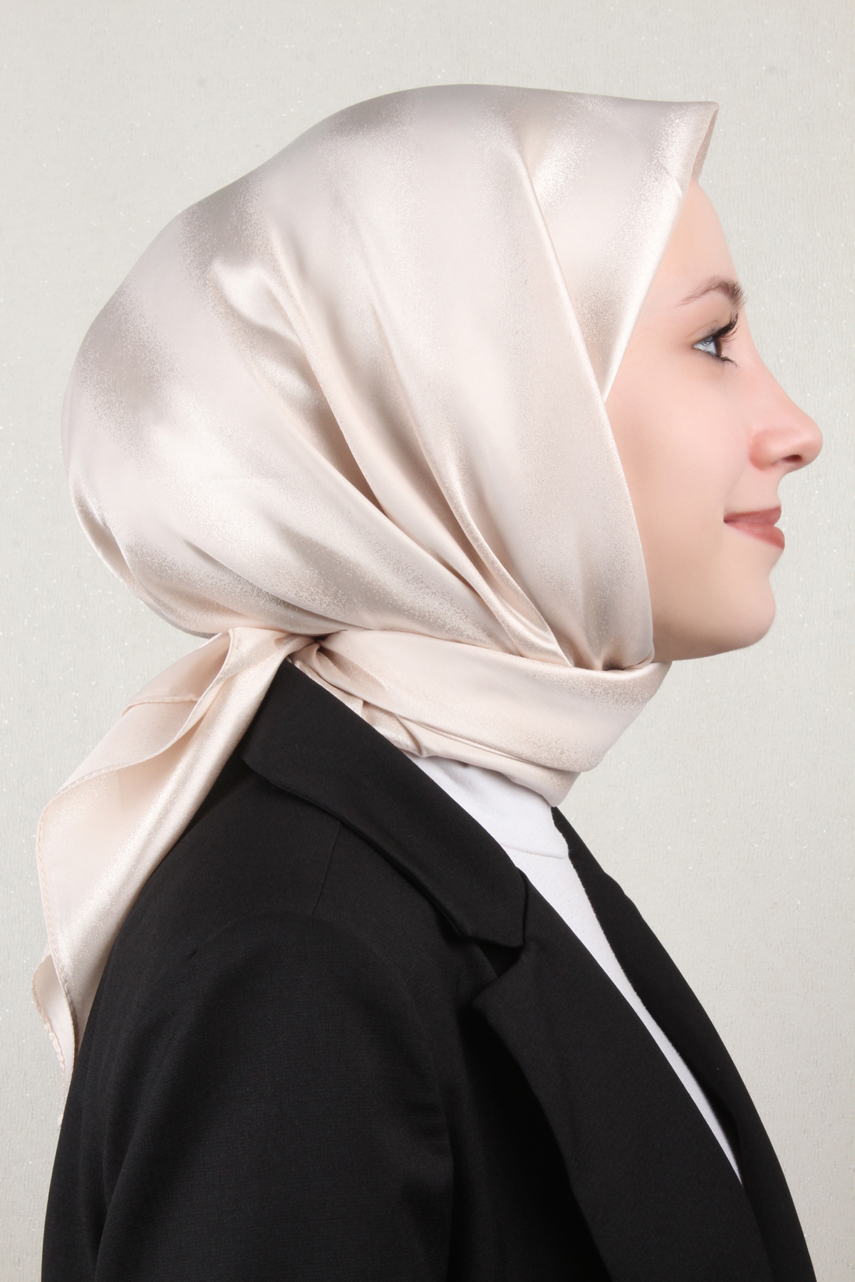 Golden Jakar Eşarp 4135-8 Açık Bej