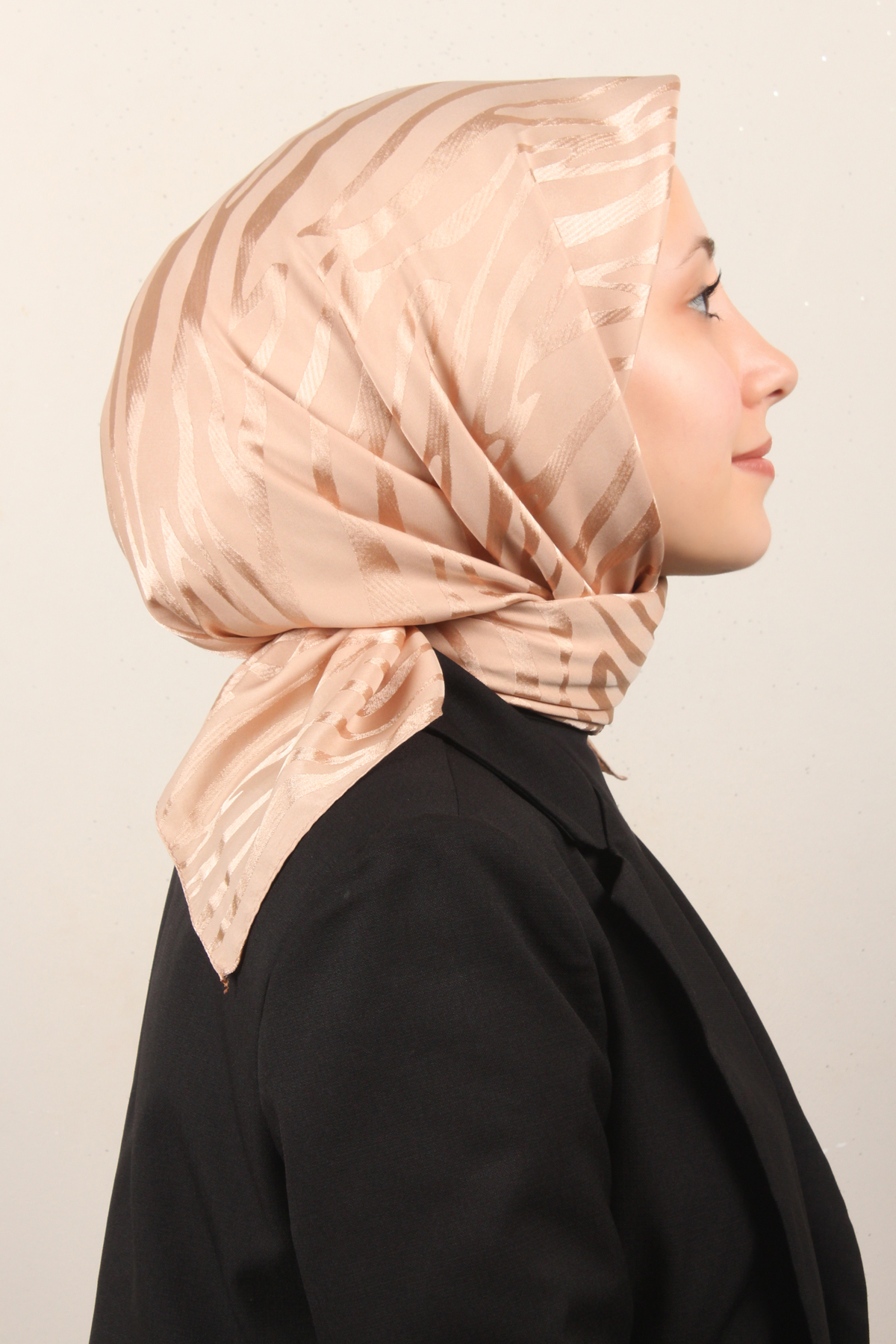 Golden Jakar Eşarp 4136-22 Bej