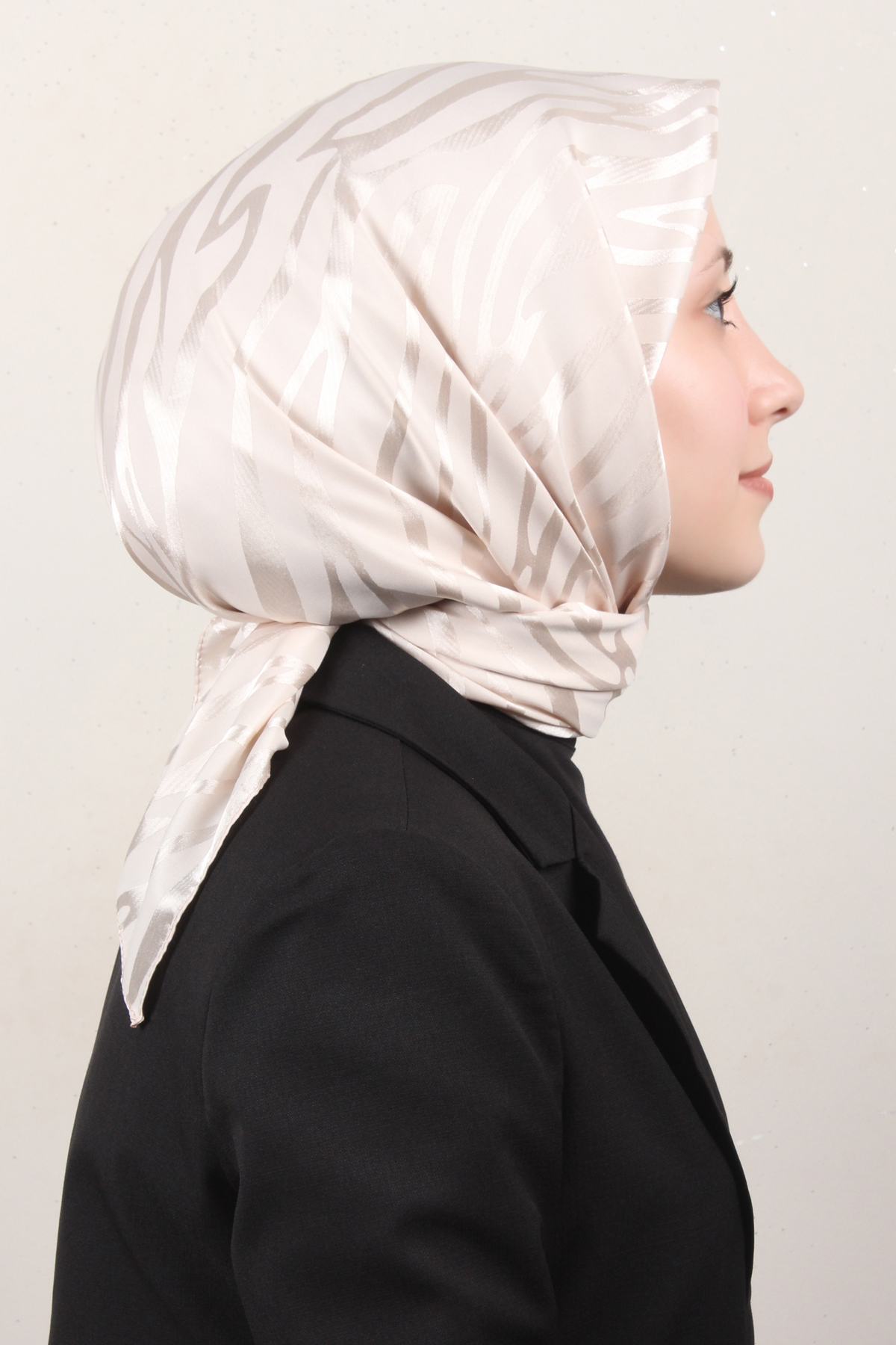 Golden Jakar Eşarp 4136-3 Açık Bej