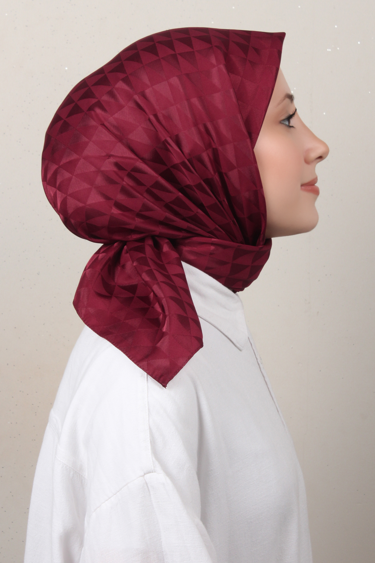 Golden Jakar Eşarp 4138-15 Bordo 