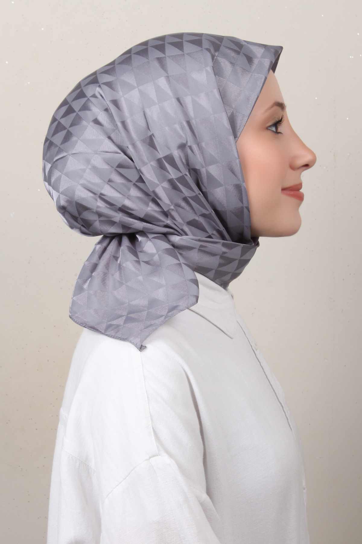 Golden Jakar Eşarp 4138-9 Kurşuni