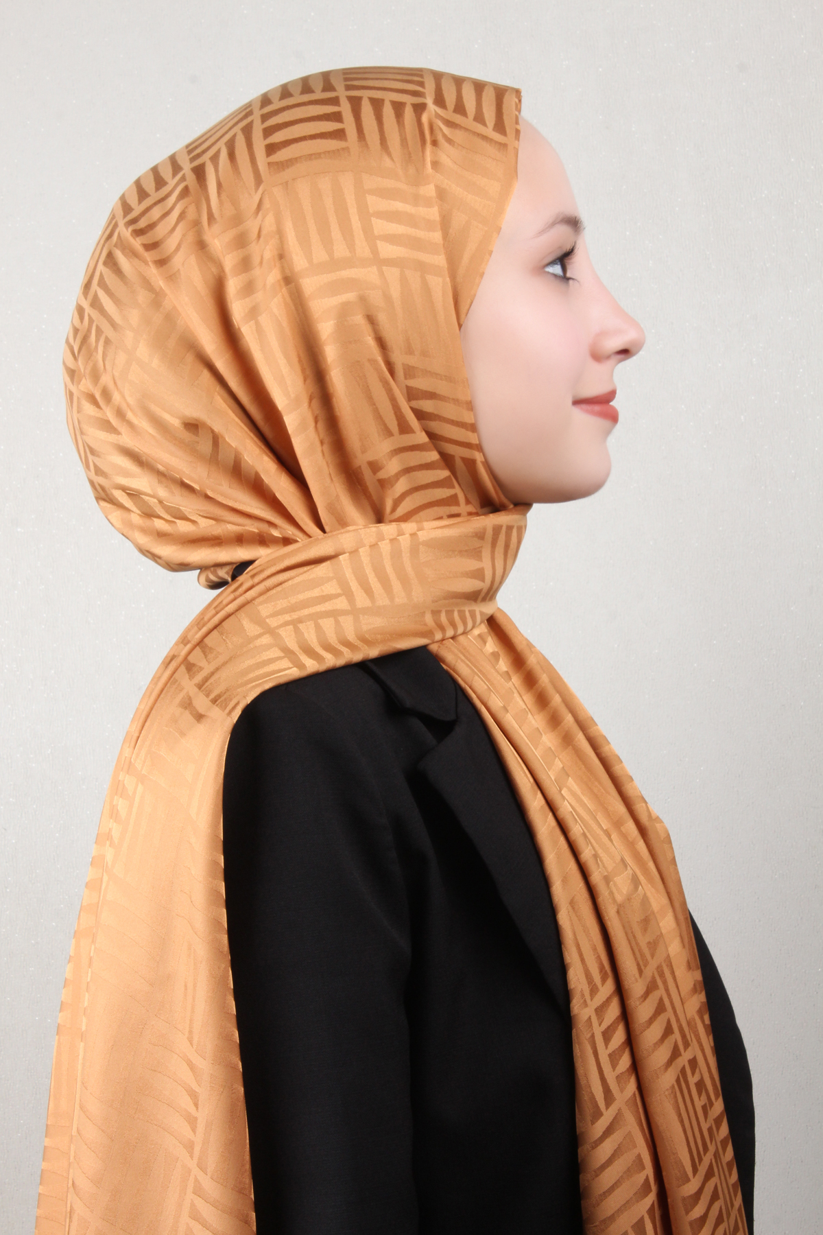 Golden Jakar Şal 4137-1 Bal Kabağı