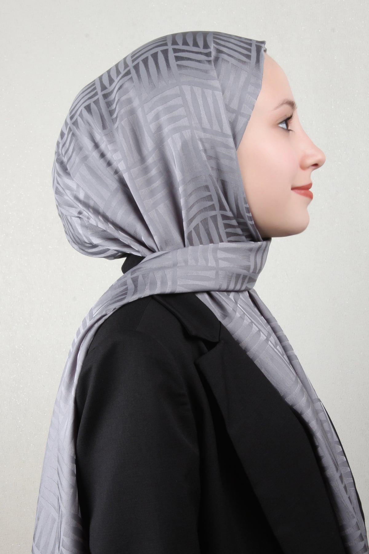 Golden Jakar Şal 4137-14 Gri