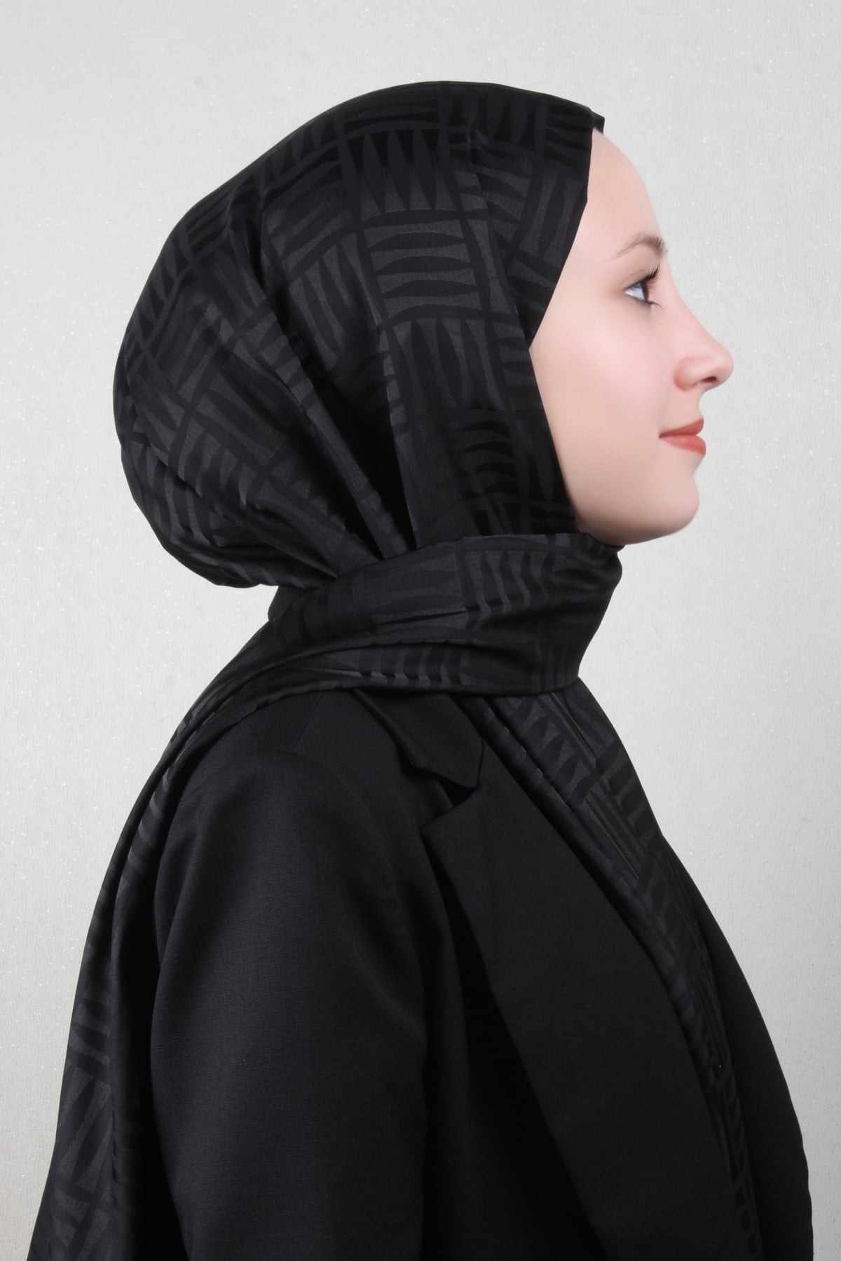 Golden Jakar Şal 4137-3 Siyah