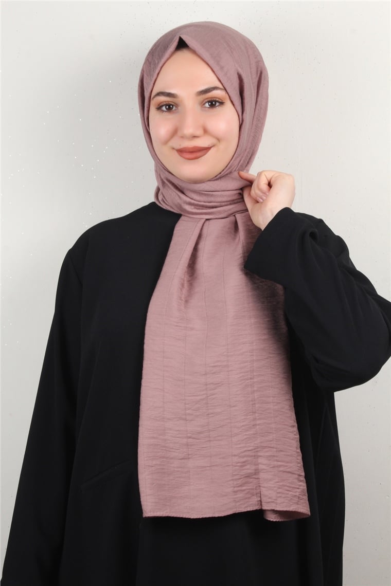 İnce Kareli Şal 2580-36 Mocha