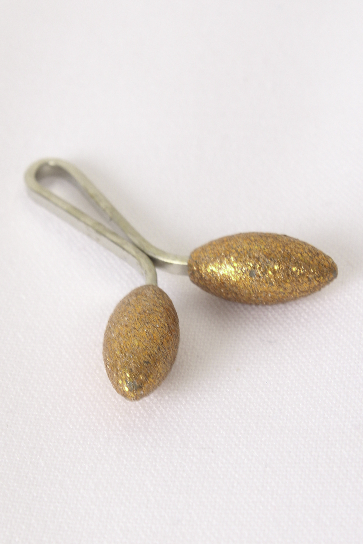 İncili Eşarp İğnesi 302-0001-114 Turuncu