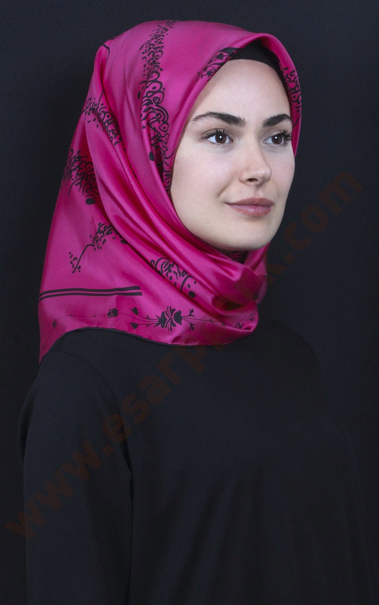 İndirimli İthal İpek Eşarp 1301-1