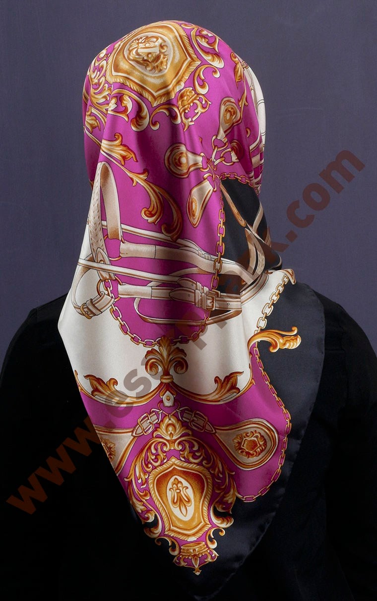 İndirimli İthal İpek Eşarp 13010-21