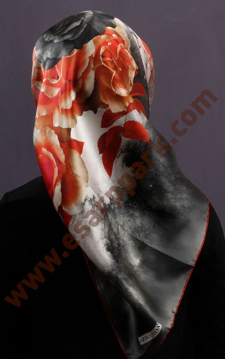 İndirimli İthal İpek Eşarp 13010-29