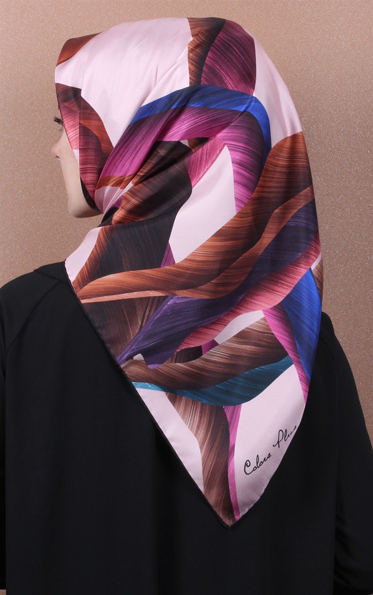 İndirimli İthal İpek Eşarp 13010-35