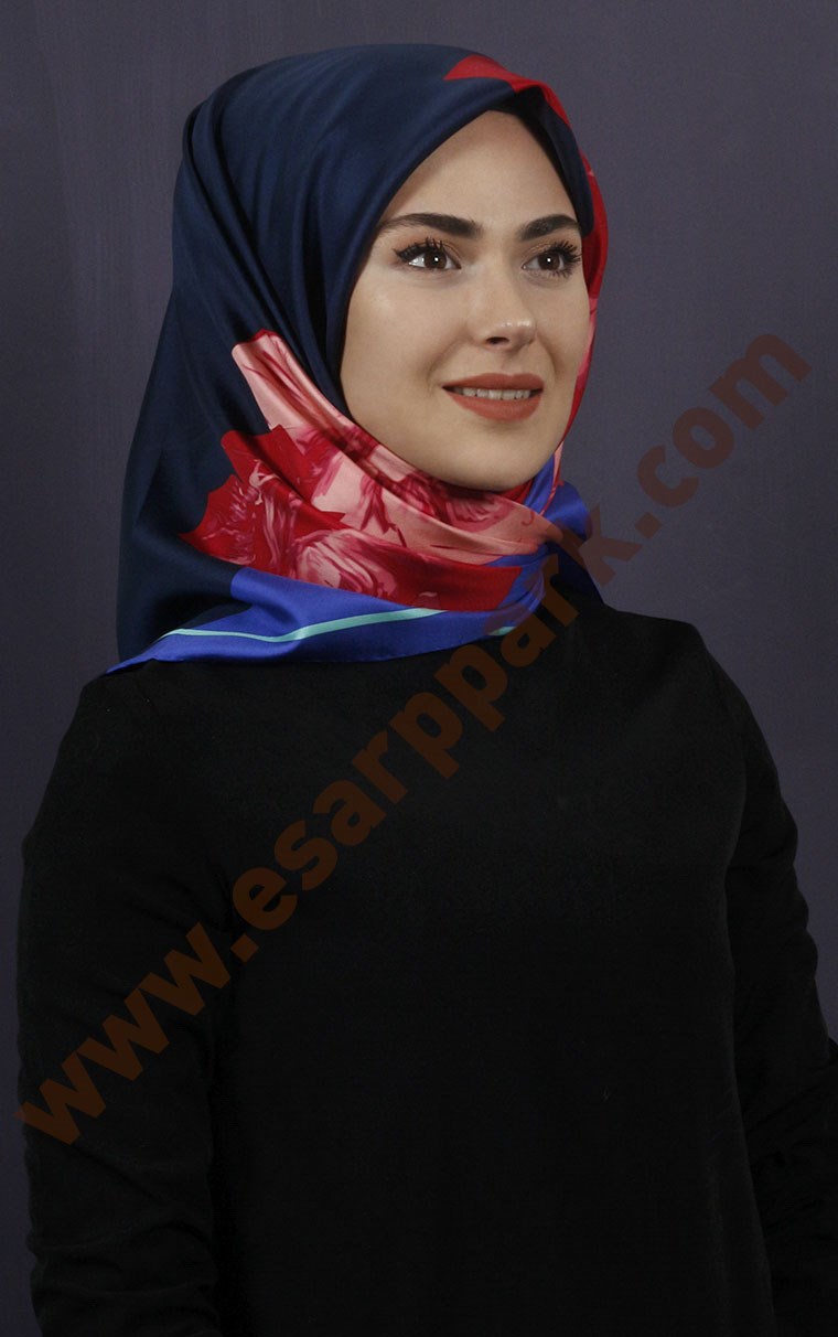 İndirimli İthal İpek Eşarp 13010-39