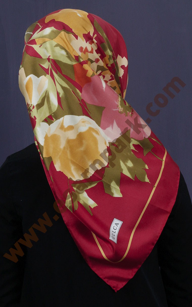 İndirimli İthal İpek Eşarp 13010-40