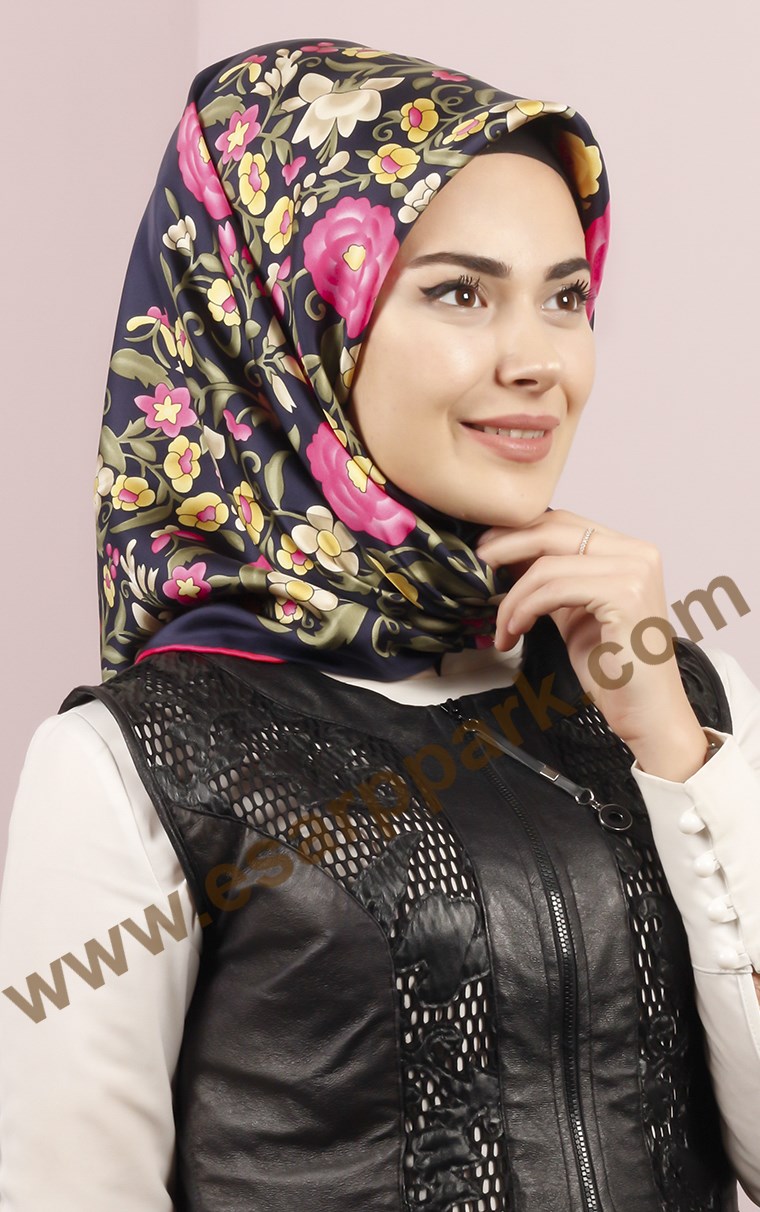 İndirimli İthal İpek Eşarp 13016-1