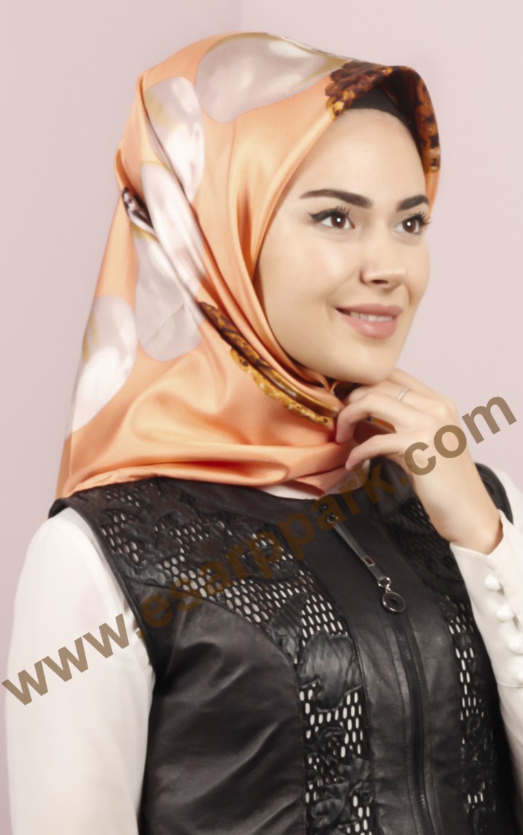 İndirimli İthal İpek Eşarp 1302-20