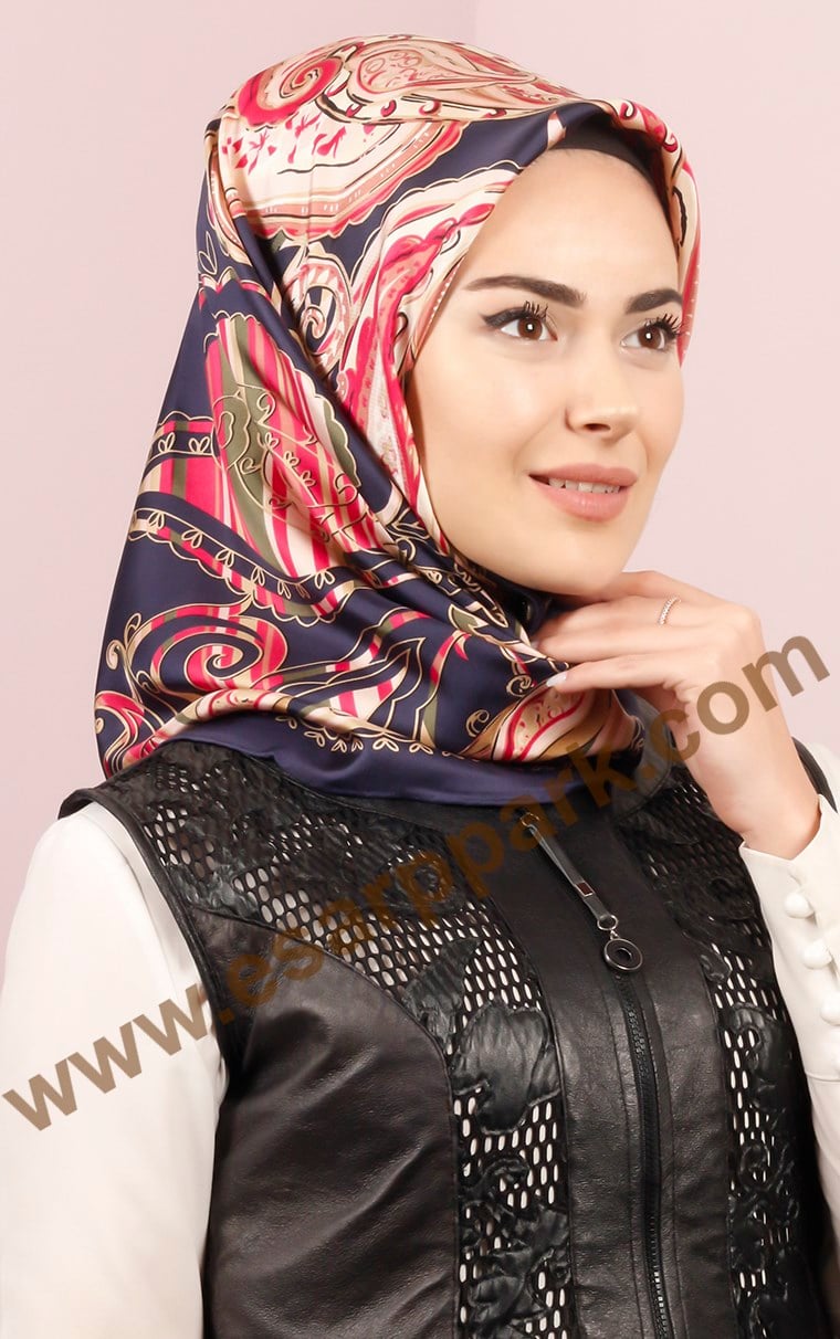 İndirimli İthal İpek Eşarp 1302-25