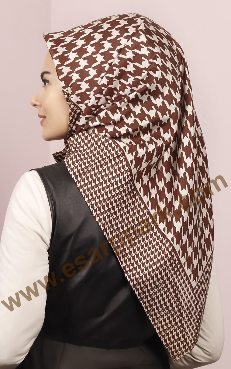 İndirimli İthal İpek Eşarp 1302-36