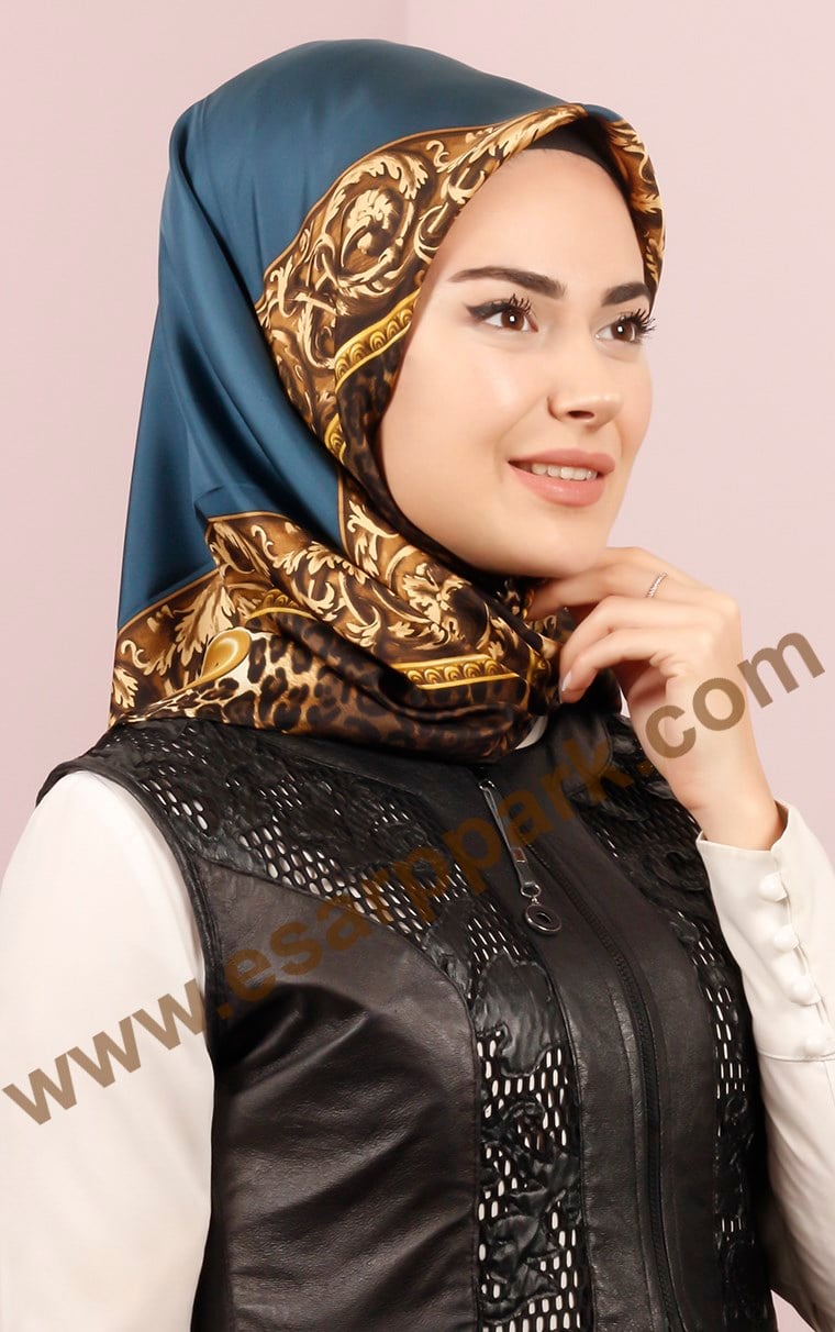 İndirimli İthal İpek Eşarp 1302-41