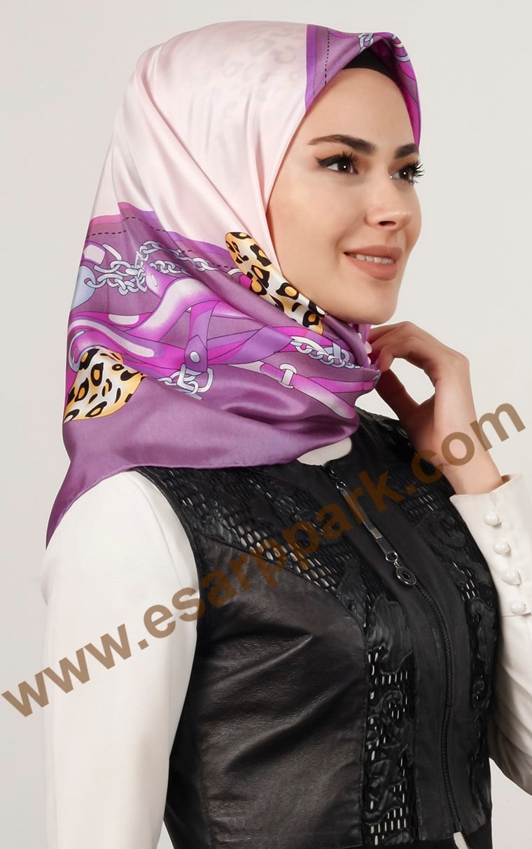 İndirimli İthal İpek Eşarp 13020-1