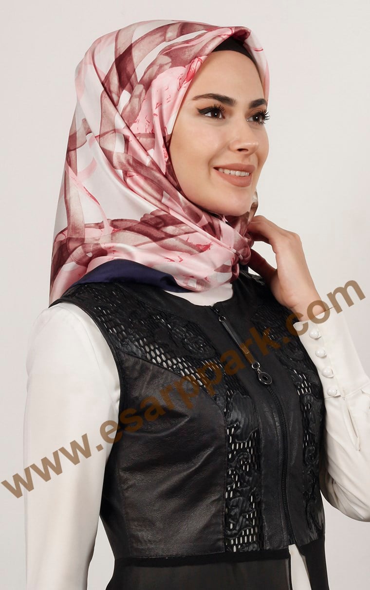 İndirimli İthal İpek Eşarp 13020-17