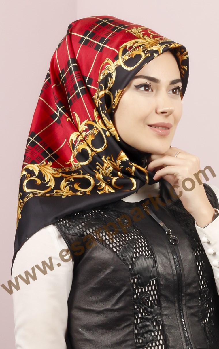 İndirimli İthal İpek Eşarp 13020-30