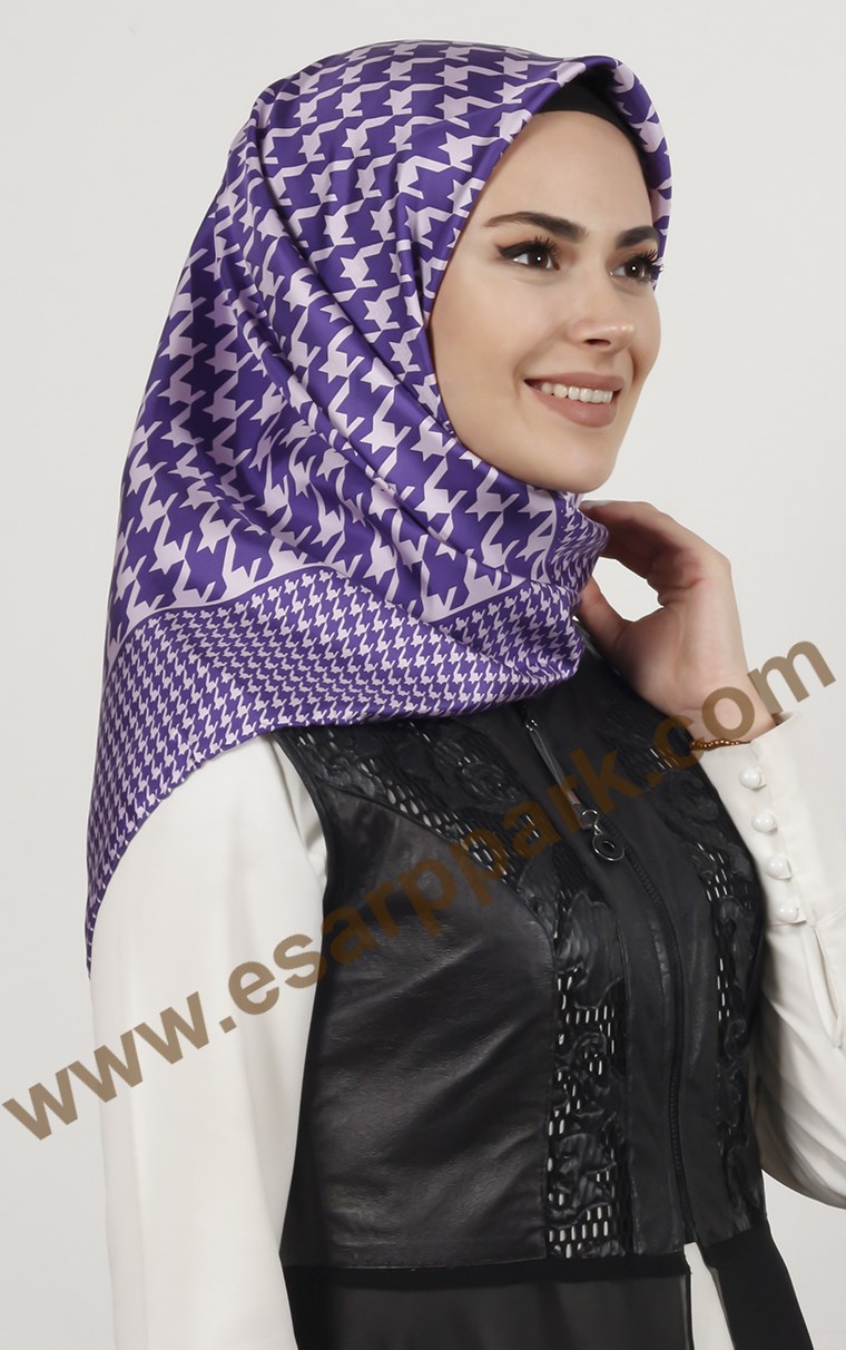 İndirimli İthal İpek Eşarp 13020-31