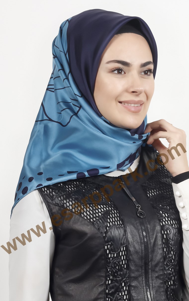 İndirimli İthal İpek Eşarp 13020-38