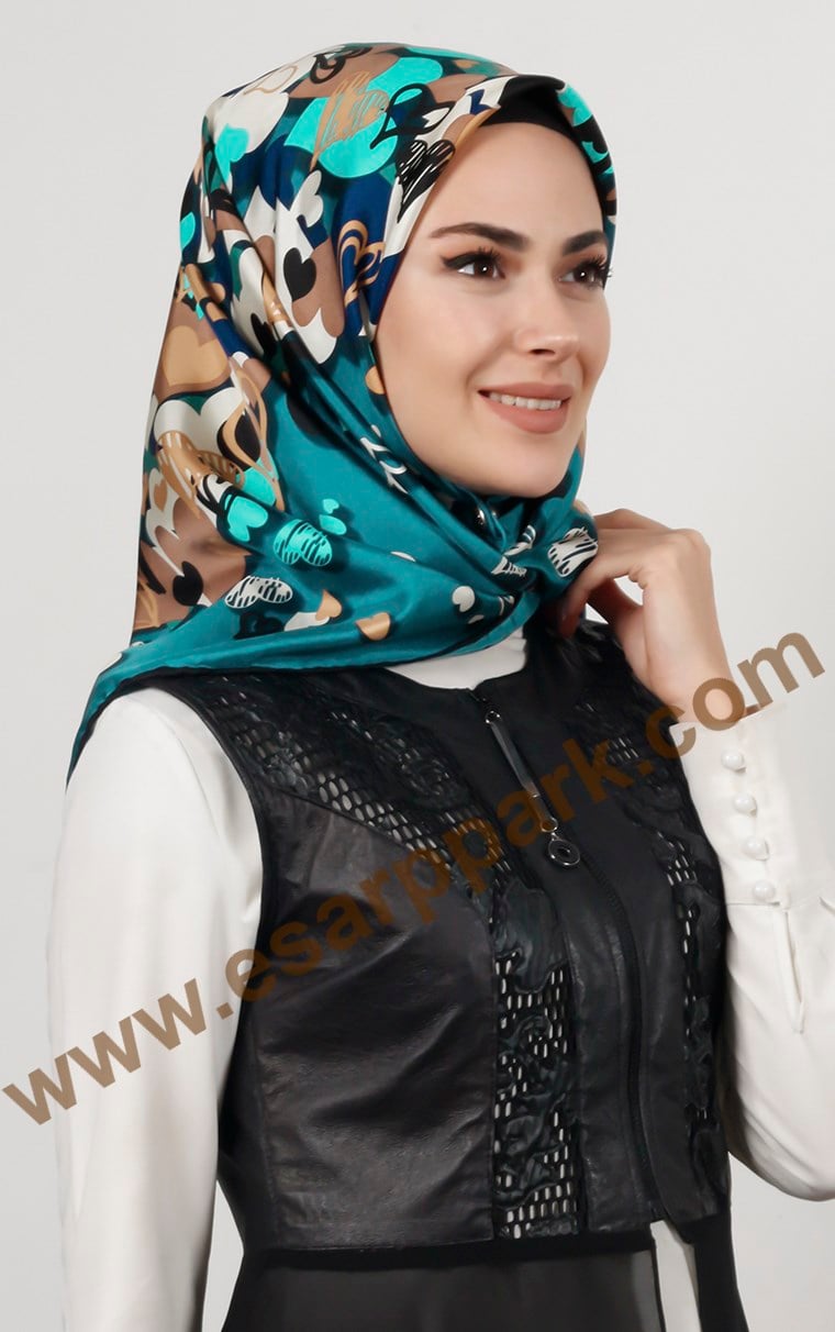 İndirimli İthal İpek Eşarp 13020-7