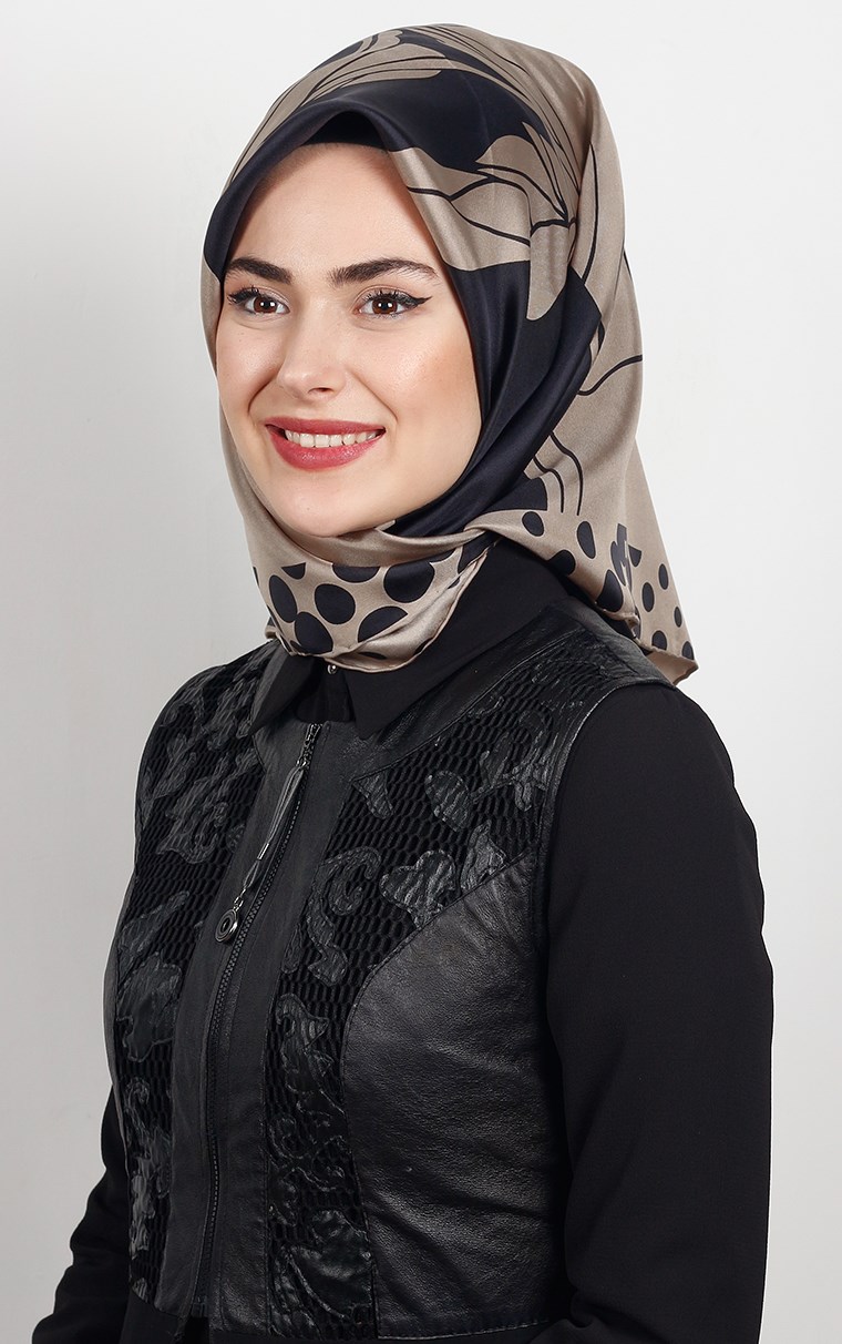 İndirimli İthal İpek Eşarp 1306-8