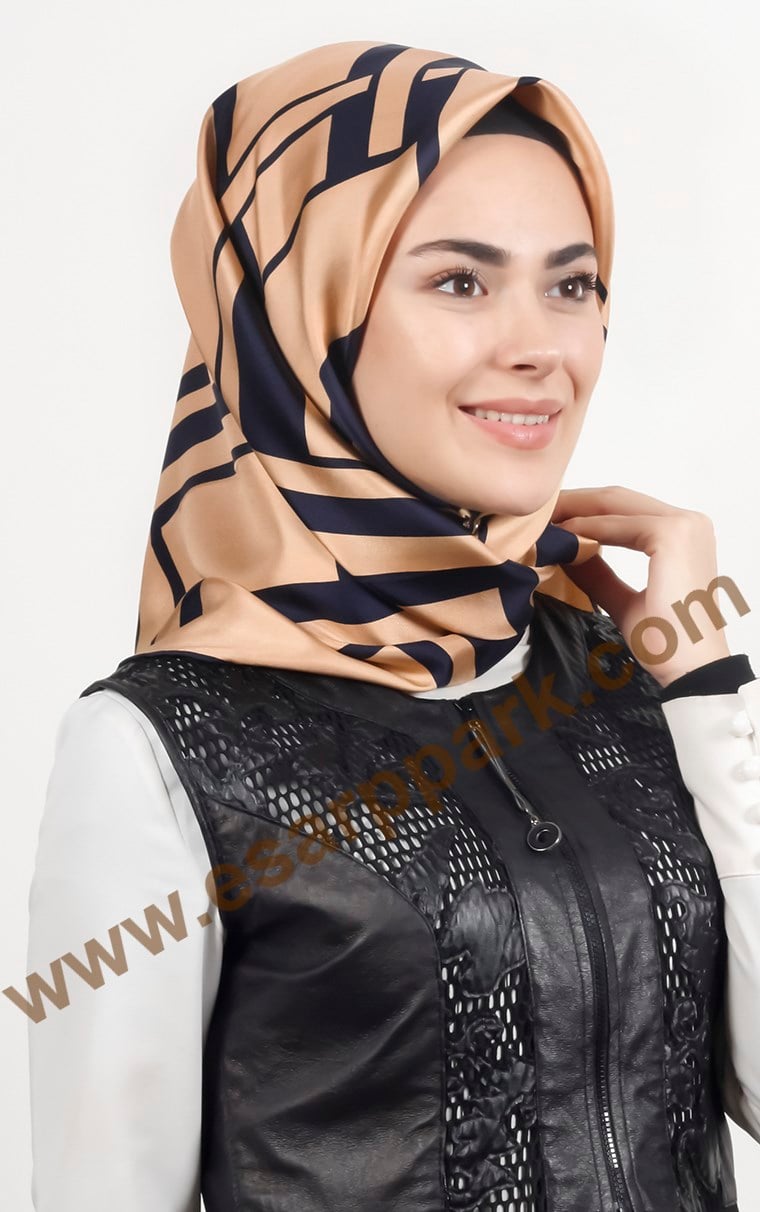 İndirimli İthal İpek Eşarp 1551-1