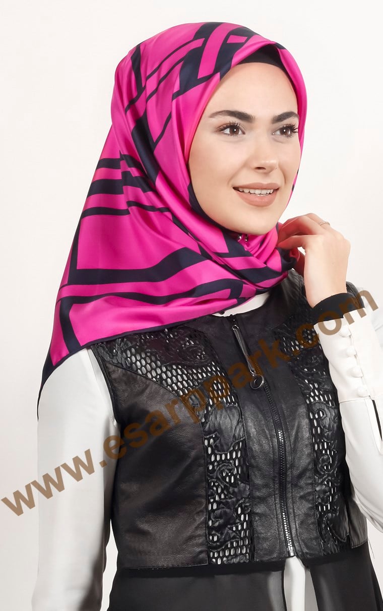 İndirimli İthal İpek Eşarp 1551-6