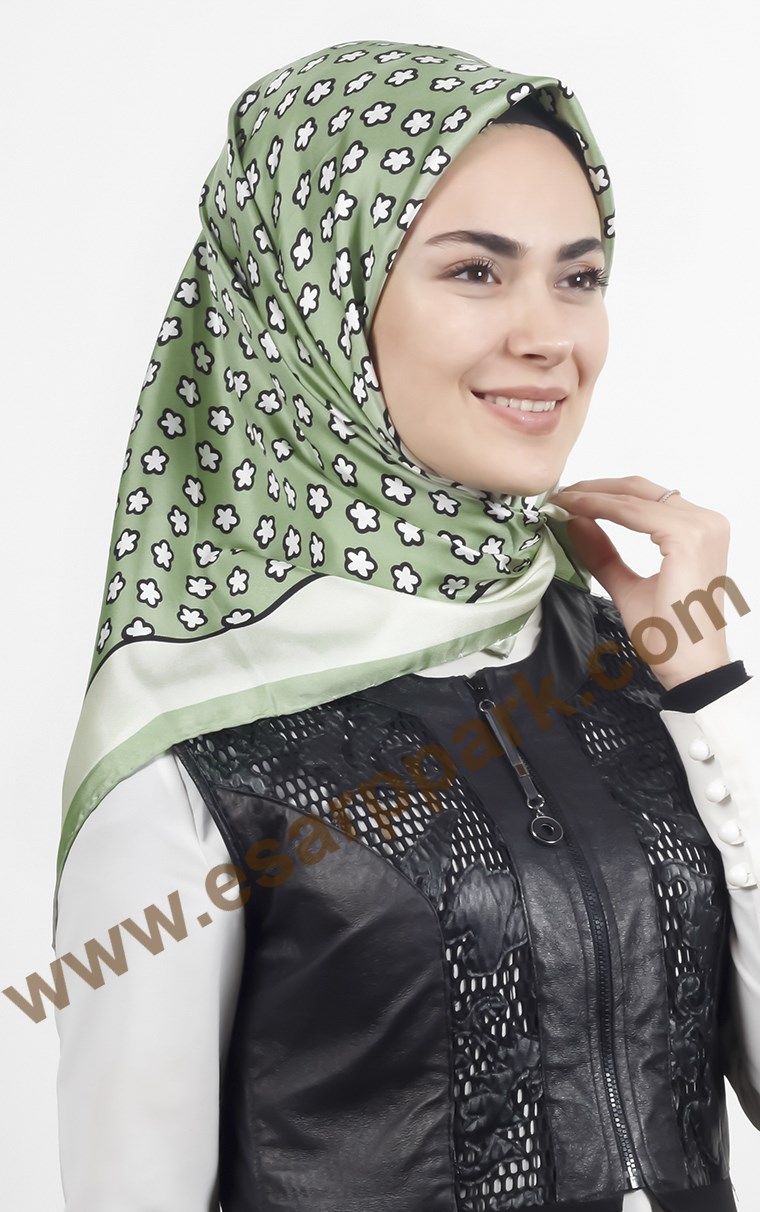 İndirimli İthal İpek Eşarp 1552-4