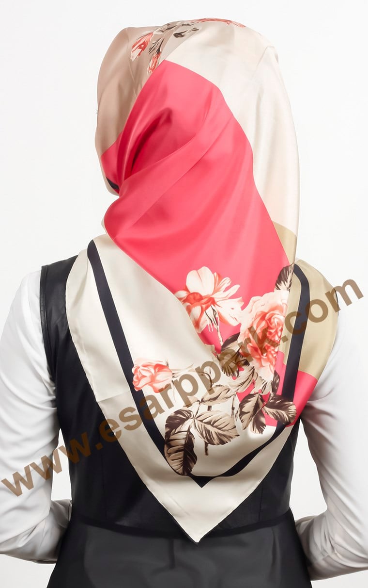 İndirimli İthal İpek Eşarp 1561-5