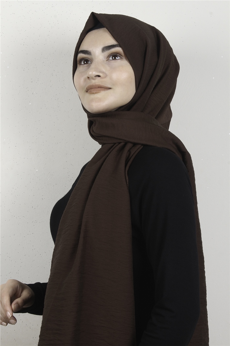 İpeksi Caz Şal 2741-2 Çikolata Kahve