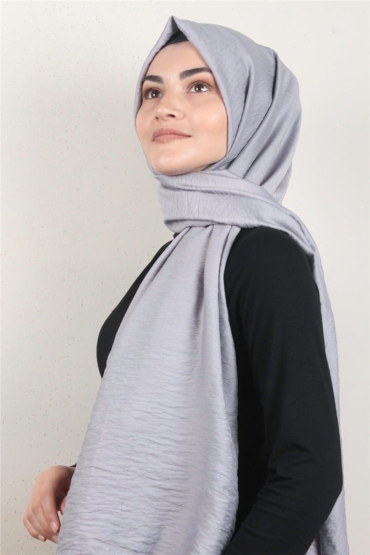 İpeksi Caz Şal 2741-29 Gümüş