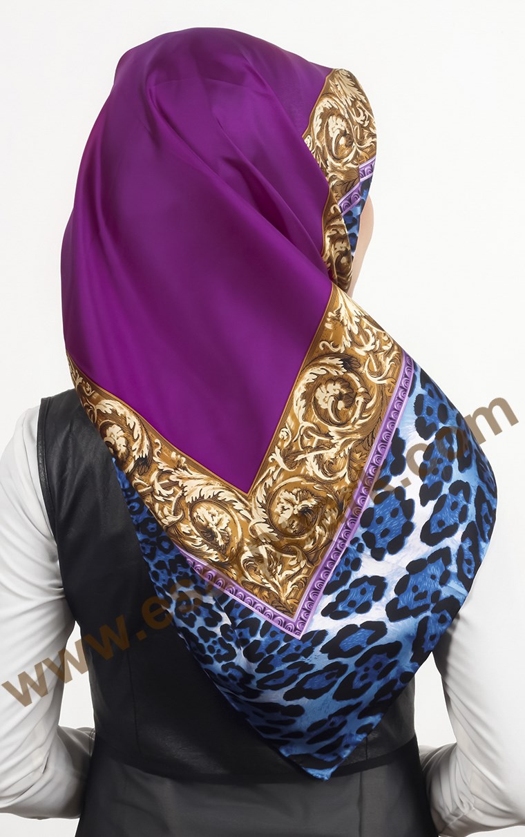 İndirimli İthal İpek Eşarp 1501-4