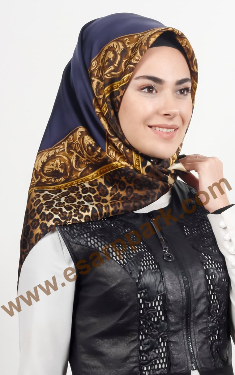indirimli İthal İpek Eşarp 1501-6