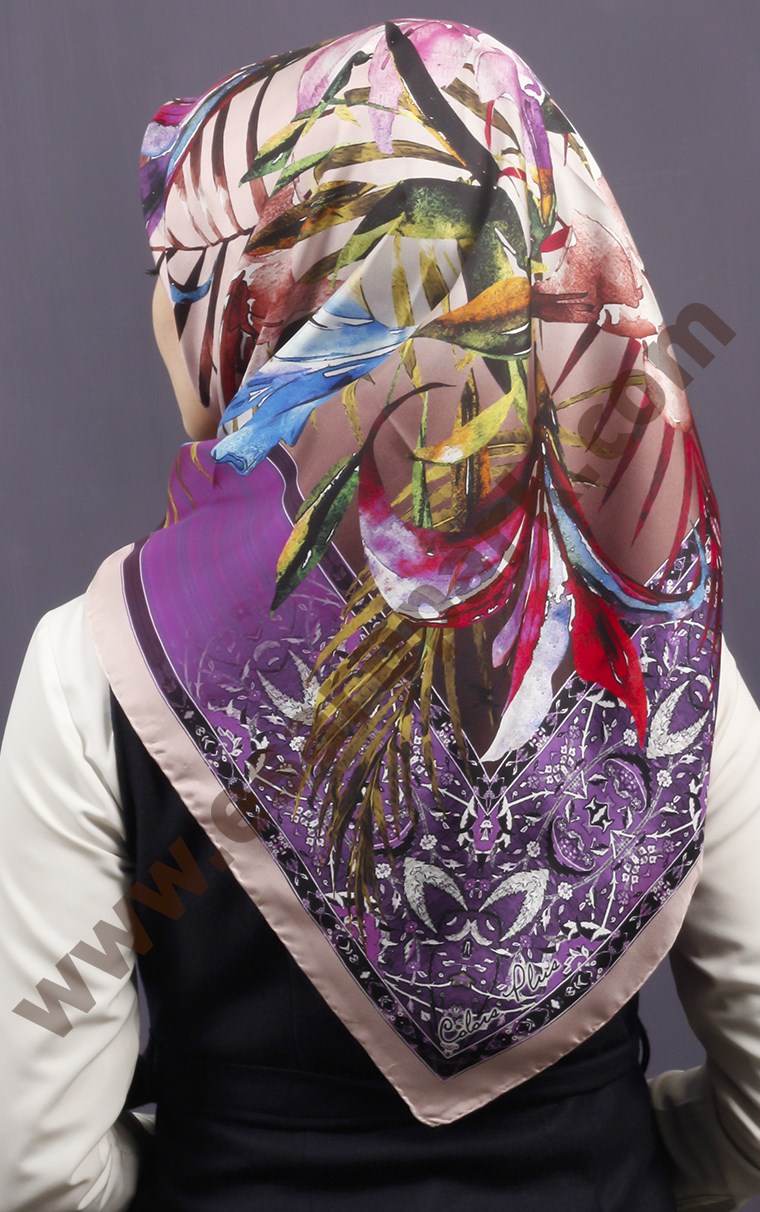 İthal İpek Eşarp 1503-1