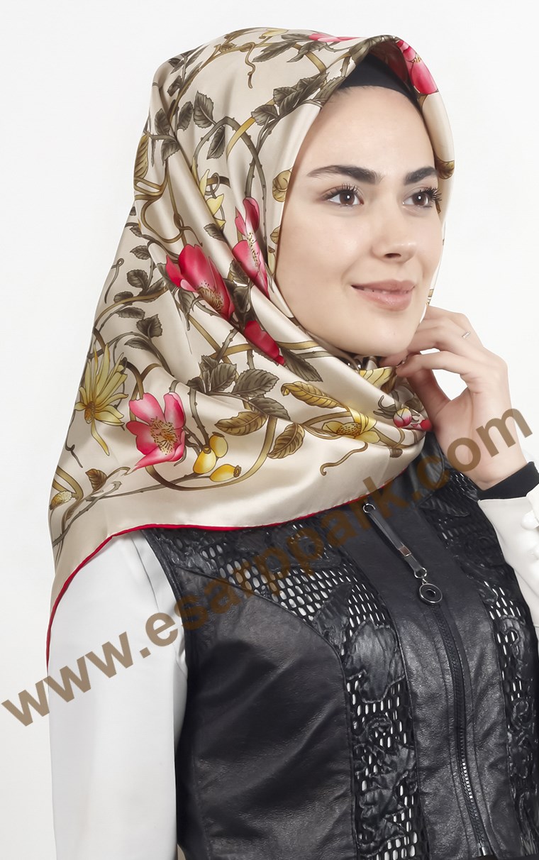 İthal İpek Eşarp 1504-4