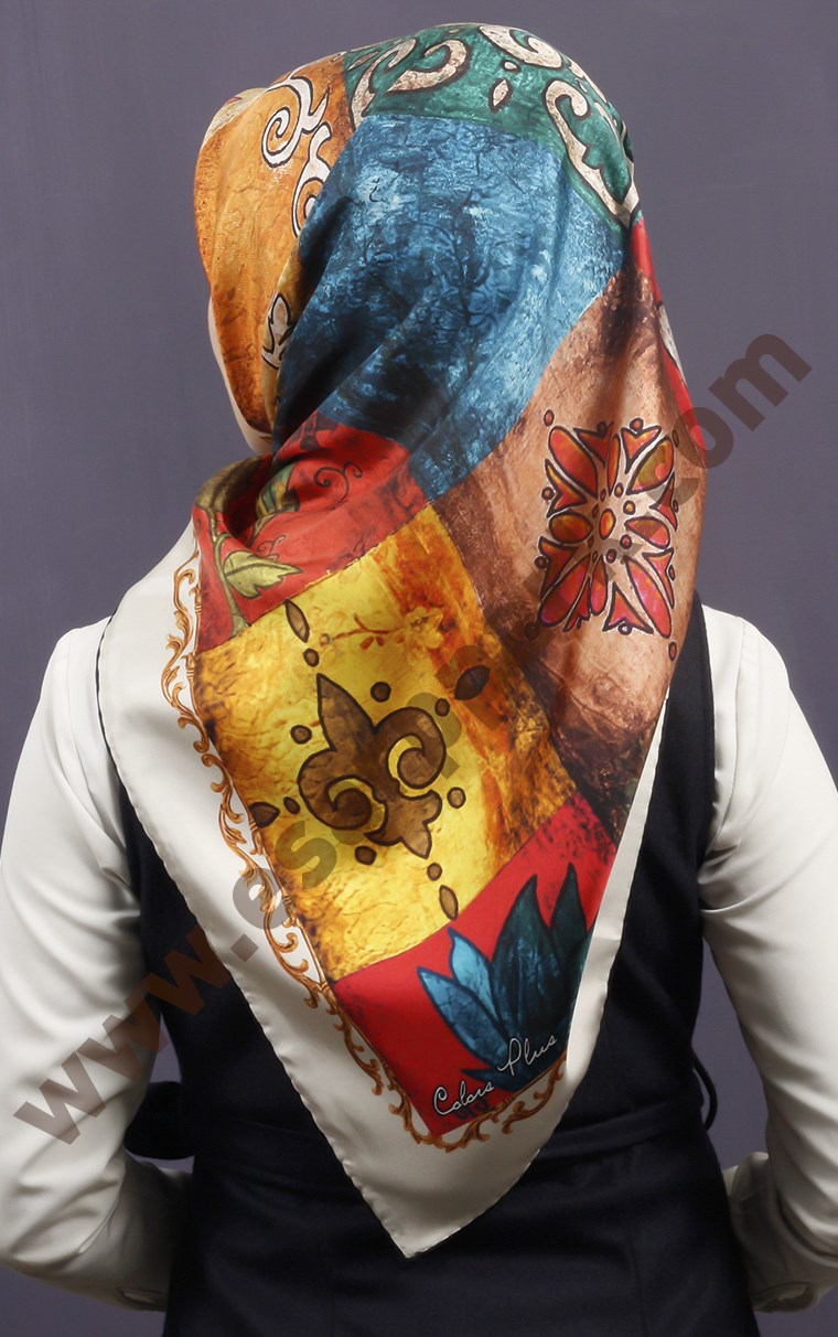 İthal İpek Eşarp 1542-2