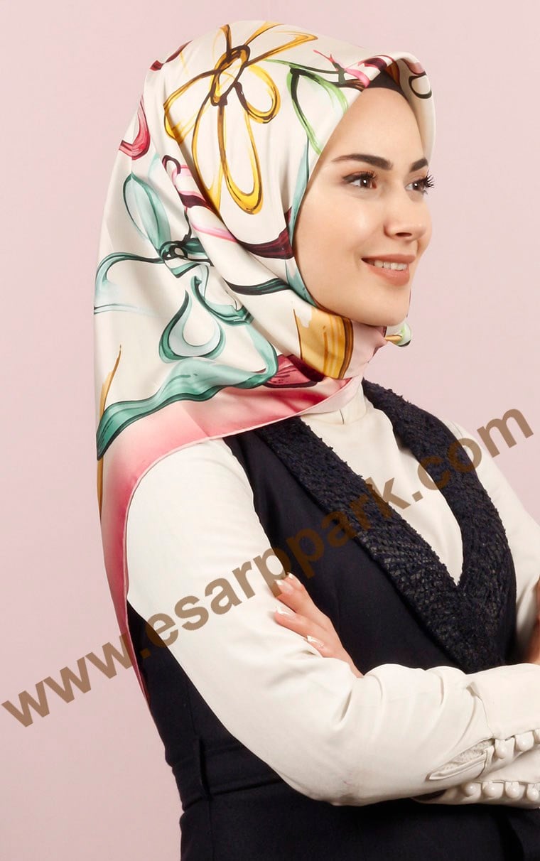 İthal İpek Eşarp 1545-5