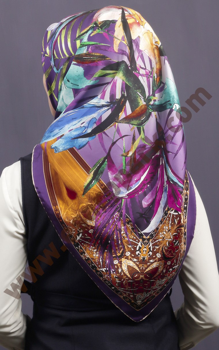 İthal İpek Eşarp 1560-3