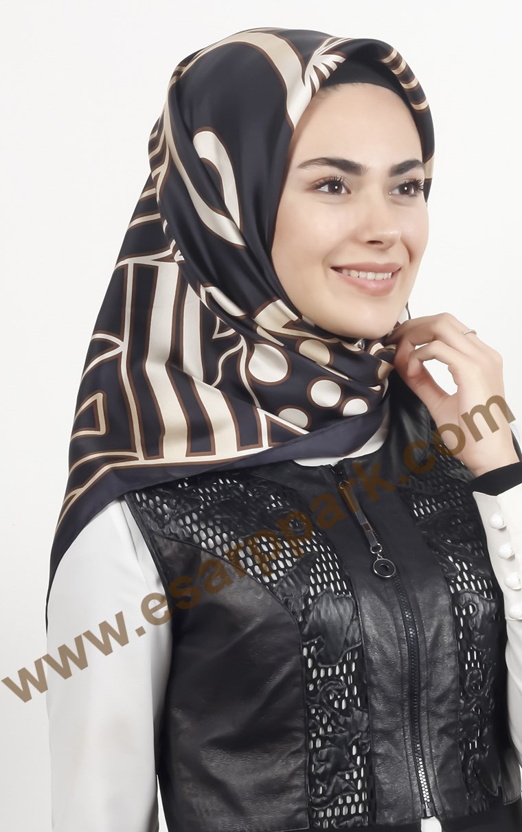 İndirimli İthal İpek Eşarp 1567-7