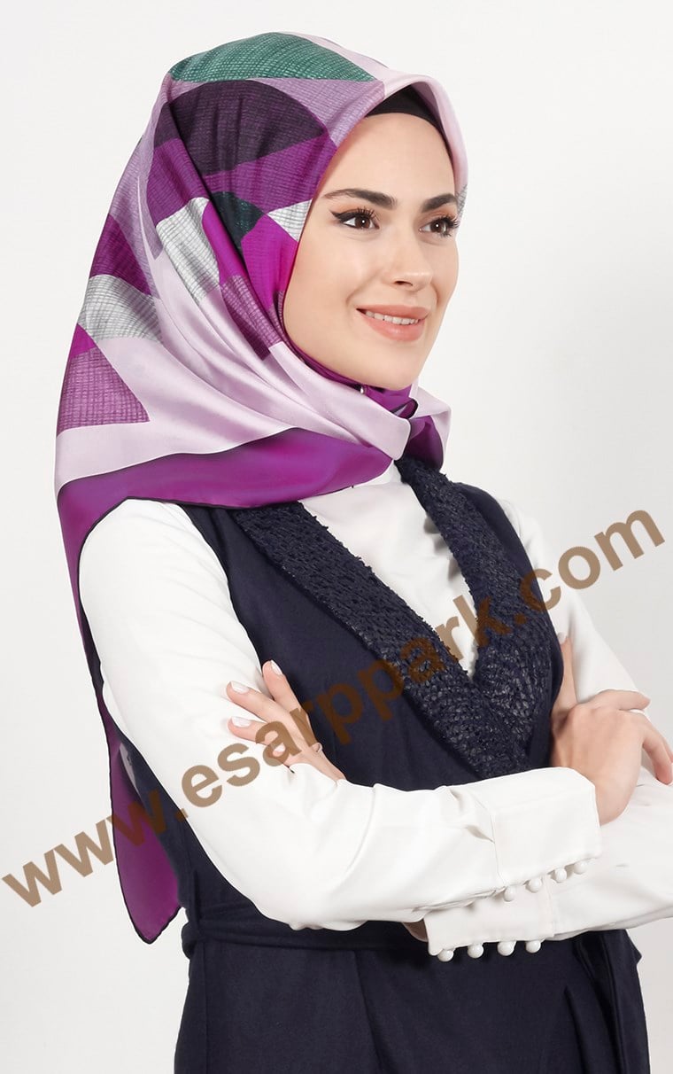 İthal İpek Eşarp 1580-3