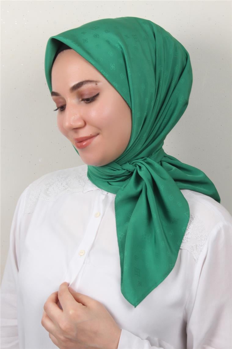 Jakarlı Icon Eşarp 2757-27 Benetton