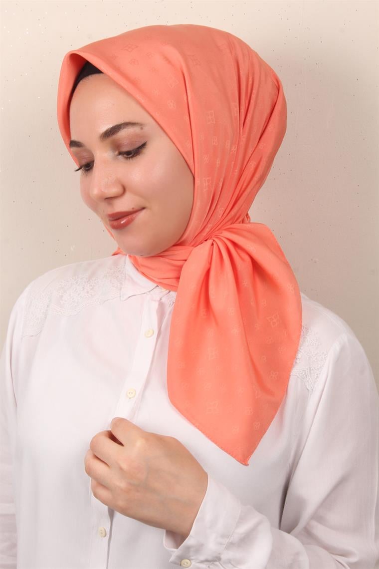 Jakarlı Icon Eşarp 2757-33 Gül Kurusu