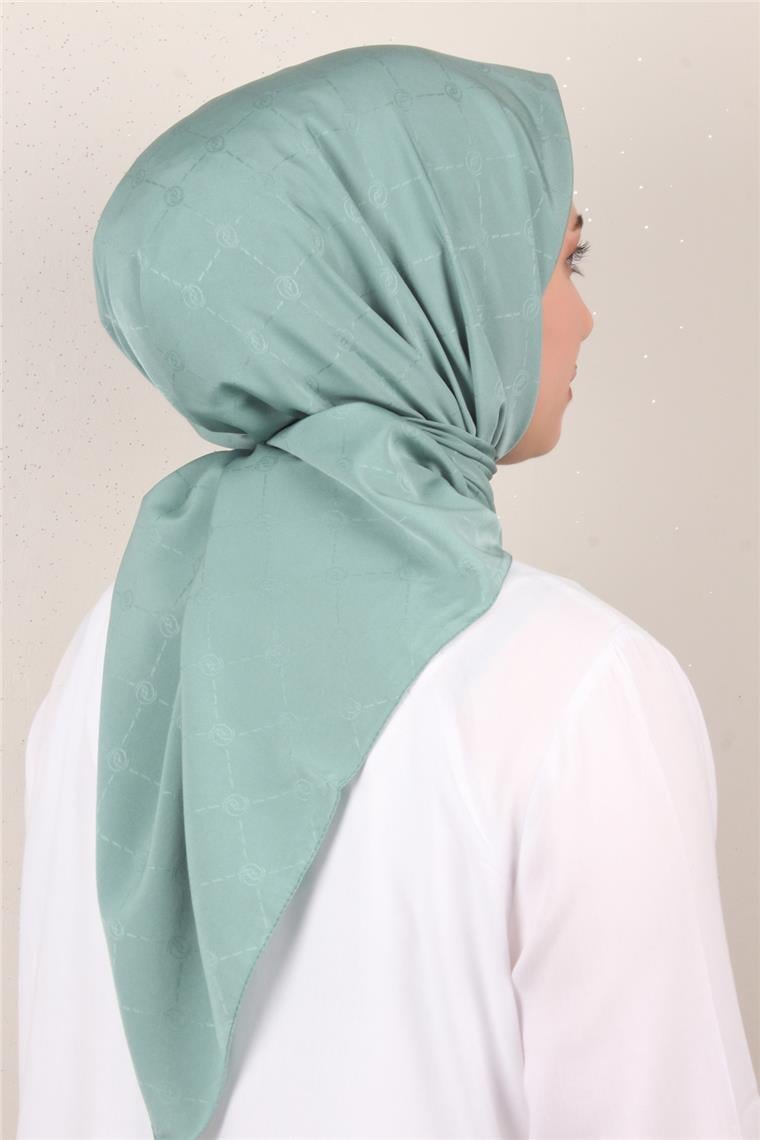 Jakarlı Icon Eşarp 2758-16 Mint Yeşili