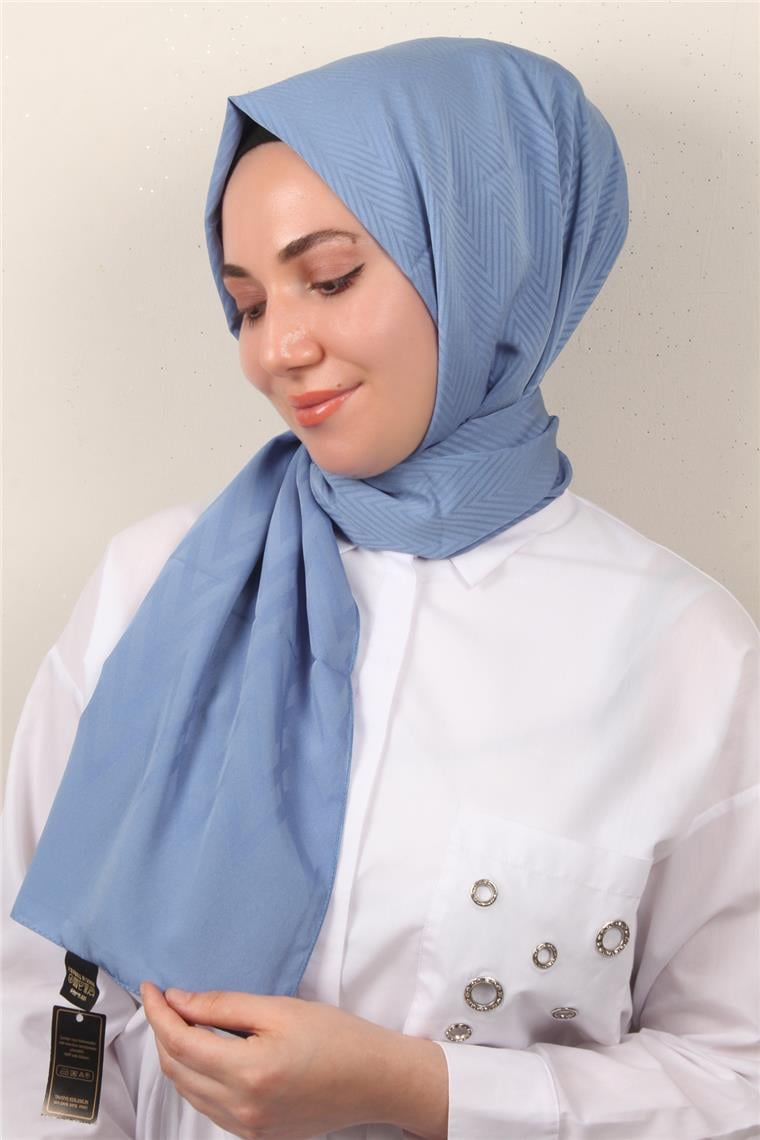 Jakarlı İcon Şal 3101-3 İndigo