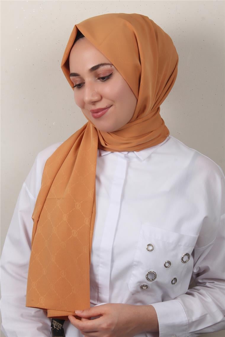 Jakarlı İcon Şal 3103-10 Bal Kabağı